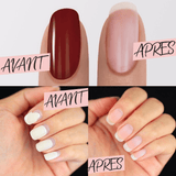 MAGIC DISSOLV' ™ - Dissolvant Magique pour Vernis à Ongles - 100% Naturel (Nouveauté 2019) Dissolvant Magique pour Vernis à Ongles - Shebuel