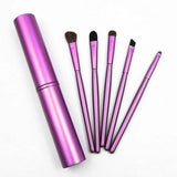 PortaBrush - Set Portable Professionnel de Brosses de Maquillage Set Portable Professionnel de Brosses de Maquillage Vert - Shebuel