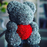 TEDDY LOVE - Ours en Roses (avec Boite Cadeau) Ours en Roses (avec Boite Cadeau) - Shebuel